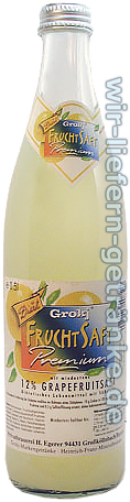 Grokj Fruchtsaft-Getränk Grapefruit Premium